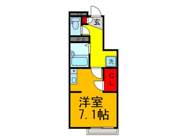 花園東ハイツの物件間取画像